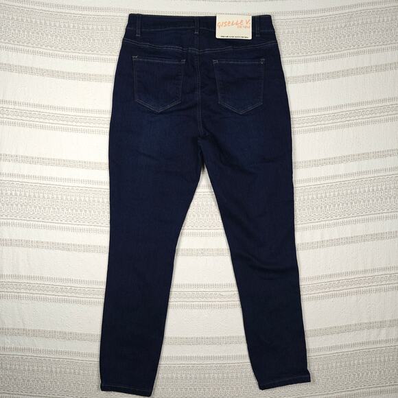 Giselle V High Rise Dark Blue Skinny Jeans Size 13 New With Tags - Picture 2 of 8
